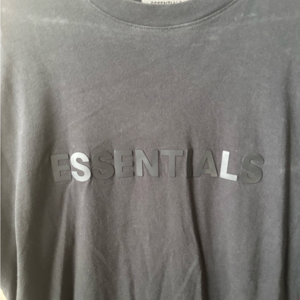 Fear of God Essentials Black T-Shirt
